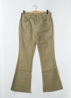 Pantalon flare taille normale taille normale vert CIMARRON femme