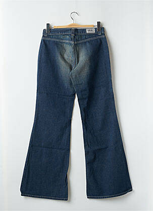 Jeans coupe large tissage brut taille normale bleu DDP femme