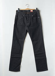 Pantalon droit taille normale taille normale noir FIRETRAP homme