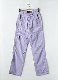 Pantalon cargo coupe droite taille normale violet FREEMAN T.PORTER femme