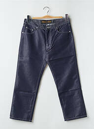 Pantacourt tissage brut taille normale bleu FREEMAN T.PORTER homme