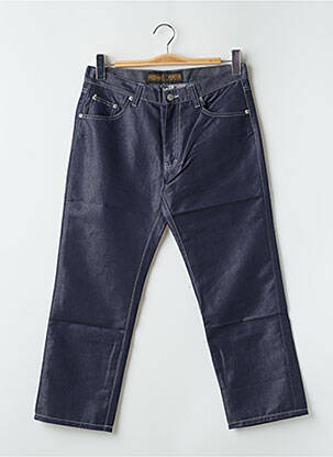 Pantacourt tissage brut taille normale bleu FREEMAN T.PORTER homme
