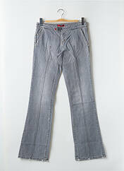 Jeans coupe droite gris CIMARRON pour femme seconde vue