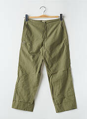 Pantalon 7/8 vert BE YOU K pour femme seconde vue