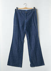 Pantalon droit bleu CIMARRON pour femme seconde vue