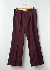 Pantalon droit violet FREEMAN T.PORTER pour femme seconde vue