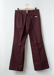 Pantalon droit violet FREEMAN T.PORTER pour femme seconde vue