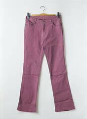 Pantalon flare violet CIMARRON pour femme seconde vue