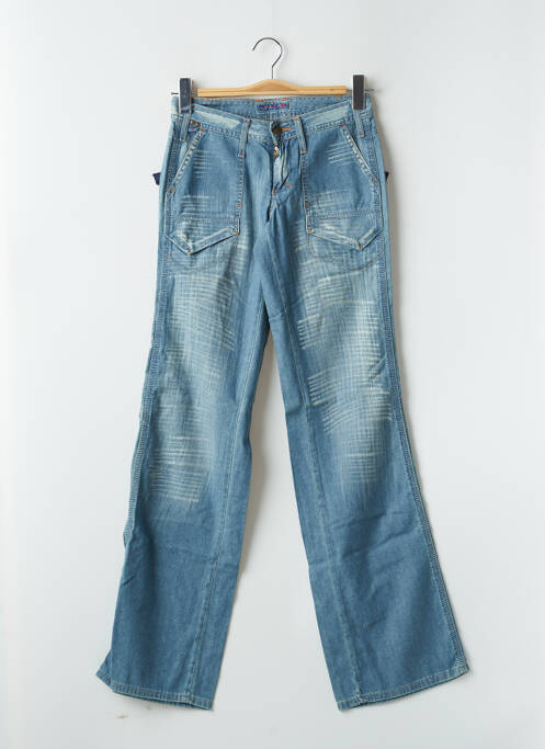 Jeans coupe droite bleu CIMARRON pour femme