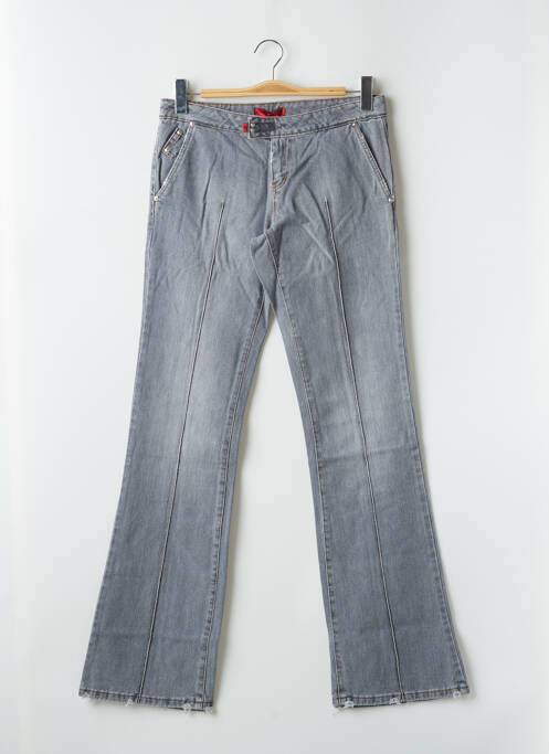 Jeans coupe droite gris CIMARRON pour femme