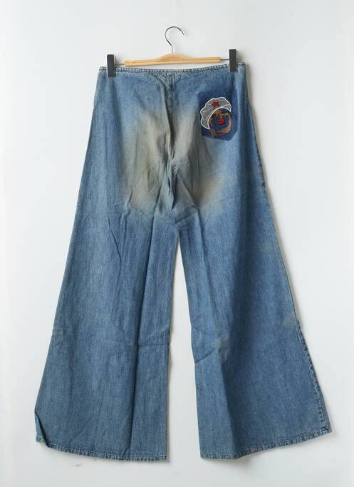 Jeans coupe large bleu BE YOU K pour femme