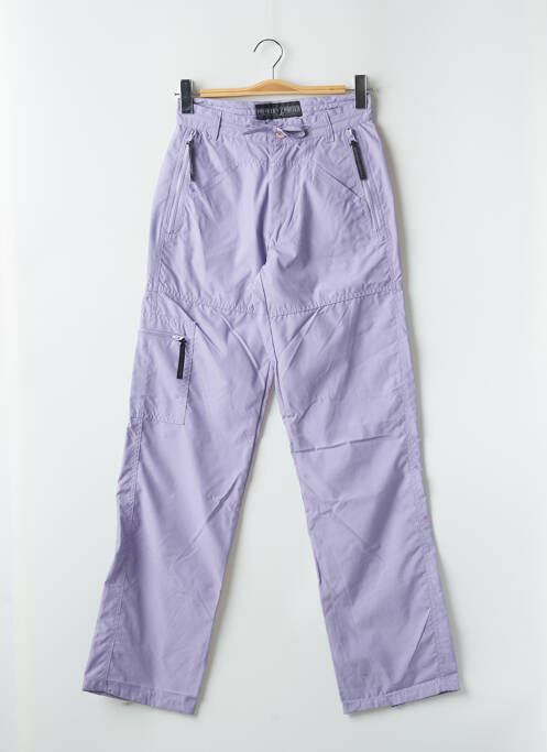 Pantalon cargo violet FREEMAN T.PORTER pour femme