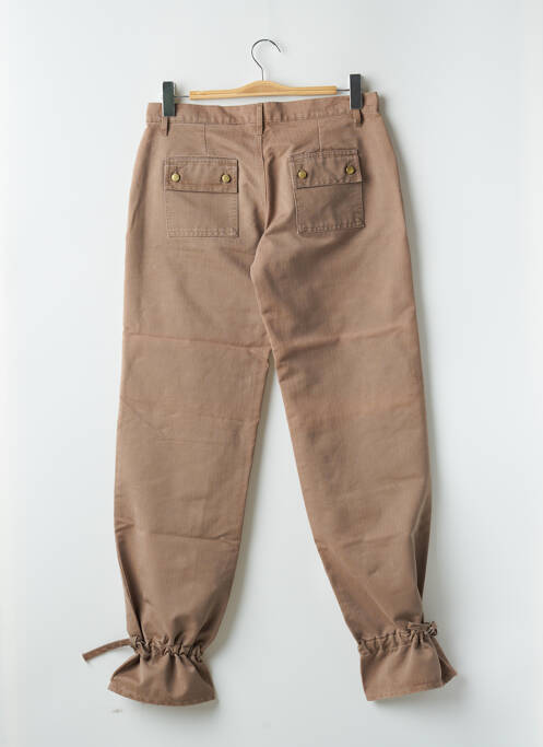 Pantalon droit beige BE YOU K pour femme