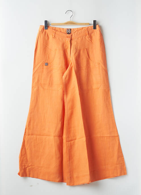 Pantalon large orange DESIGUAL pour femme