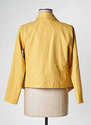 Veste chic manches longues jaune MOLLY BRACKEN femme