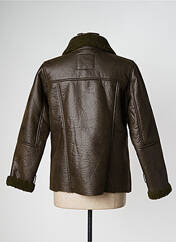 Manteau court marron MINIMUM pour femme seconde vue