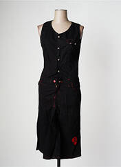 Robe mi-longue noir CIMARRON pour femme seconde vue