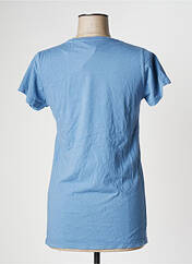 T-shirt bleu CALIFORNIAN VINTAGE pour femme seconde vue