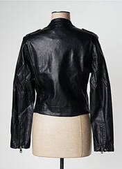Veste simili cuir noir LILI SIDONIO pour femme seconde vue