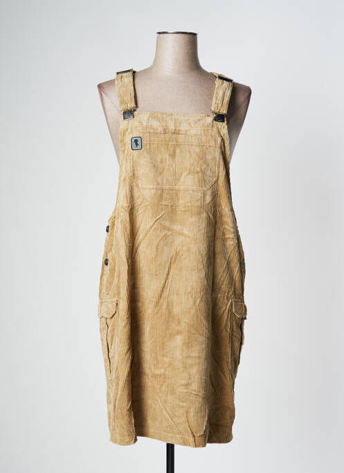 Robe mi-longue beige DDP pour femme