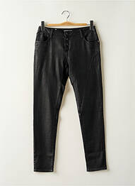 Pantalon slim stretch taille normale noir LE TEMPS DES CERISES femme