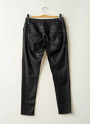 Pantalon slim stretch taille normale noir LE TEMPS DES CERISES femme