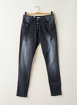Pantalon slim taille normale taille normale gris LE TEMPS DES CERISES femme
