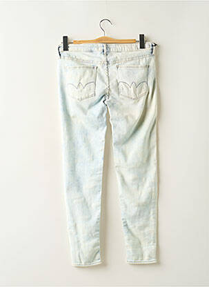 Jeans coupe slim tissage brut taille normale bleu LE TEMPS DES CERISES femme