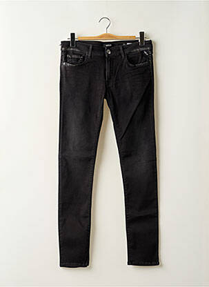 Jeans coupe slim taille basse taille basse noir REPLAY femme