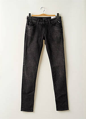 Jeans coupe slim taille basse taille basse noir REPLAY femme