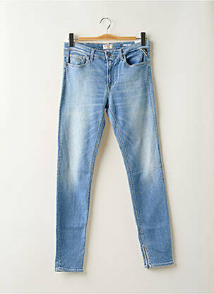 Jeans coupe slim taille basse taille basse bleu REPLAY femme