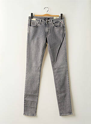 Jeans skinny taille normale taille normale gris REPLAY femme