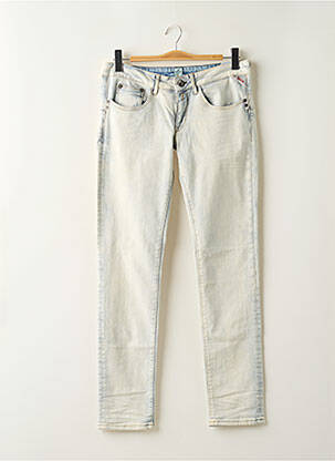 Jeans skinny stretch taille basse bleu REPLAY femme