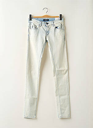 Jeans skinny stretch taille basse bleu REPLAY femme