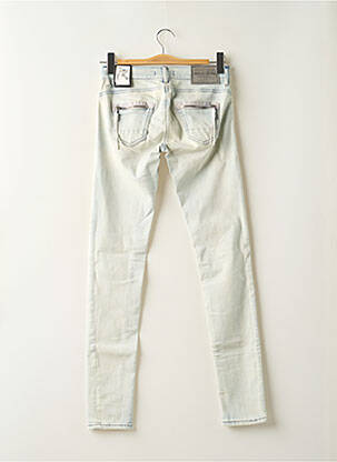 Jeans skinny stretch taille basse bleu REPLAY femme
