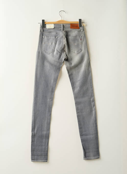 Jeans skinny gris REPLAY pour femme
