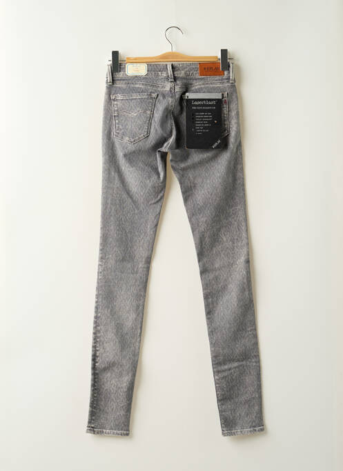 Jeans skinny gris REPLAY pour femme