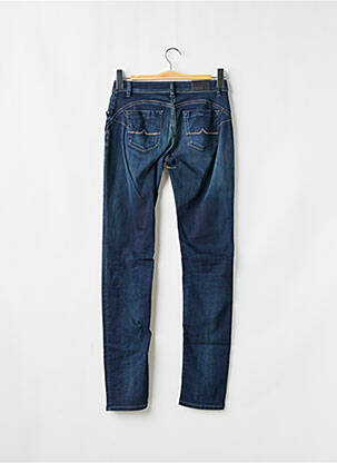 Jeans coupe slim tissage brut taille normale bleu DONOVAN femme