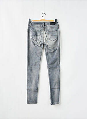 Jeans coupe slim stretch taille normale gris DONOVAN femme