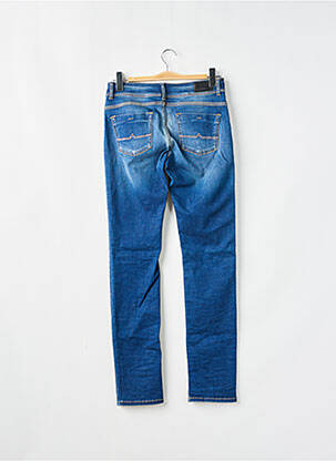 Jeans coupe slim tissage brut taille normale bleu DONOVAN femme