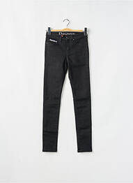 Jeans coupe slim stretch taille normale noir DONOVAN femme