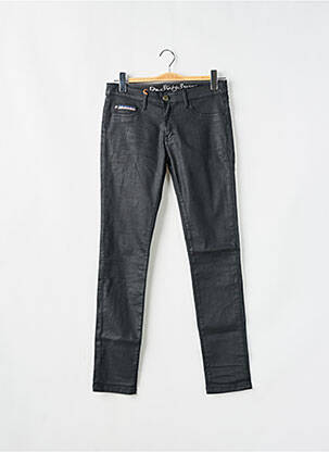 Jeans coupe slim stretch taille normale noir SIXTY SEVEN femme