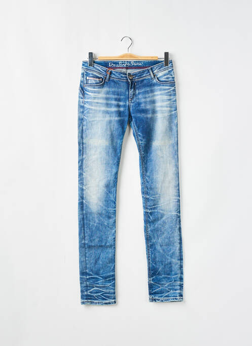 Jeans coupe slim tissage brut taille normale bleu DN.SIXTY SEVEN femme