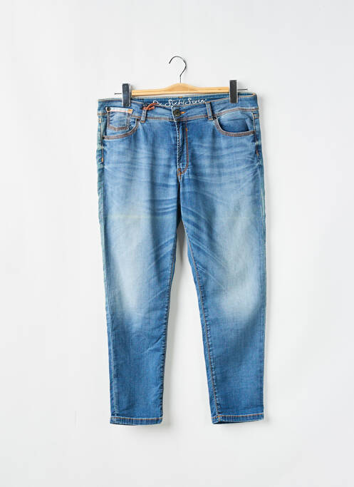 Jeans coupe slim stretch taille normale bleu SIXTY SEVEN femme