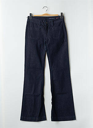 Pantalon flare taille normale taille normale bleu TEDDY SMITH femme