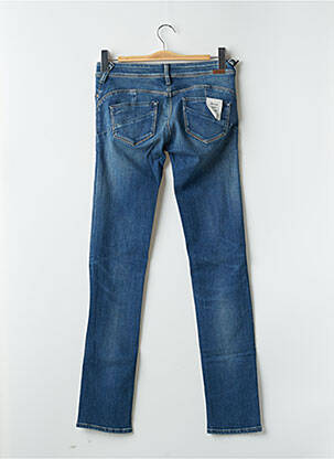 Jeans coupe slim tissage brut taille normale bleu TEDDY SMITH femme