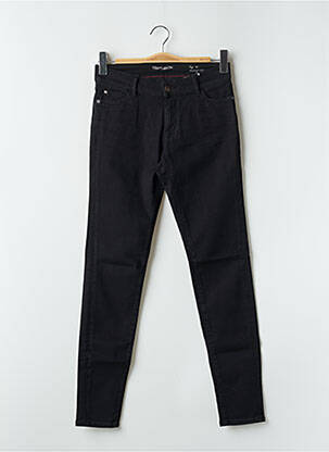 Pantalon slim stretch taille normale noir TEDDY SMITH femme