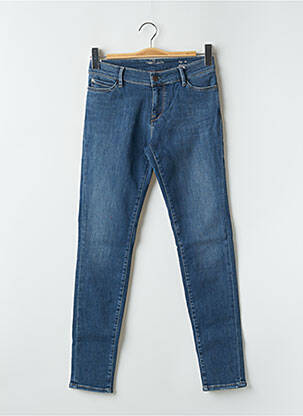 Jeans coupe slim stretch taille normale bleu TEDDY SMITH femme