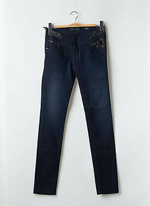 Jeans coupe slim taille basse taille basse bleu SALSA femme