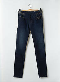 Jeans coupe slim taille basse taille basse bleu SALSA femme
